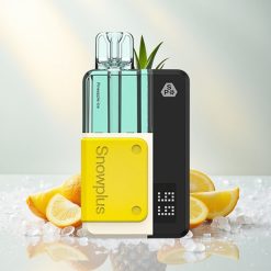 Ananassi jää Snowplus Swift 5000 Puffs eelvalmistatud podikomplekt 2% nikotiini 1000 mAh aku