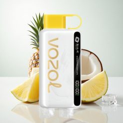 Ananassi-Kookose Jää VOZOL STAR 9000/12000 Ühekordne Vape 30% kiirem laadimine