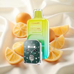 Apelsin-Mango JNR Vape Watch 30000 Puffs Ühekordne Vape Dual Mesh Coil