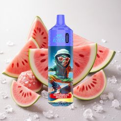 Arbuusi-Brazz Jää JNR Alien 10000 Puffs Ühekordne Vape 850mAh Akuga