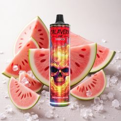 Arbuusi-Jää JNR Calavera 11000 Puffs Ühekordne Vape 850 mAh aku ja 21ml e-vedelikuga