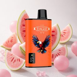 Arbuusi Mullikommi JNR EAGLE Smart 23000 Puffs Digitaalne Ekraan 1.0ohm Mesh Mähis