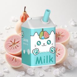 Guava-Jää Lavie Milk 7000 Puffs Ühekordne Vape 16ML