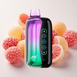 Hapukirsi-Kommid JNR Flex Ice 21000 Puffs Ühekordne Vape Kohandatav Õhuvool ja 26ml E-vedelik