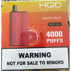 HQD BOX 4000 pahvi V68JF101 viinamarja puuviljad - HQD Vape Shop