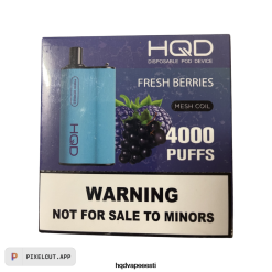 HQD BOX 4000 pahvi V68JF102 värsked marjad - HQD Vape For Sale
