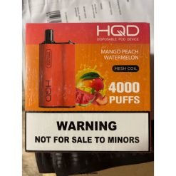 HQD BOX 4000 pahvi V68JF107 mango virsik arbuus - HQD Vape Flavors