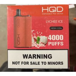 HQD BOX 4000 pahvi V68JF110 litši jää - HQD Vapes