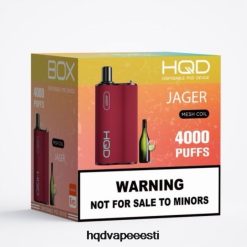 HQD BOX 4000 pahvi V68JF113 jager - HQD Vape Price