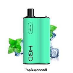 HQD BOX 4000 pahvi V68JF77 jää piparmünt - HQD Vape Flavors
