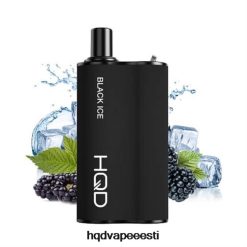 HQD BOX 4000 pahvi V68JF83 must jää - HQD Vape Price