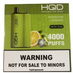 HQD BOX 4000 pahvi V68JF88 külmutatud kiivi limonaad - HQD Eesti