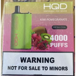 HQD BOX 4000 pahvi V68JF99 kiivi granaatõun - HQD Vape Disposable