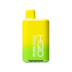 HQD CUVIE BAR ühekordselt kasutatavad V68JF207 laim kannatuspuuvili - HQD Vape Flavors