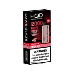 HQD CUVIE GLAZE ühekordne vape 12000 V68JF210 lopsakas jää - HQD Vapes