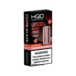 HQD CUVIE GLAZE ühekordne vape 12000 V68JF261 maasikas arbuus - HQD Vape Shop