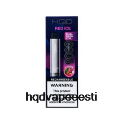 HQD CUVIE PLUS 2.0 ühekordselt kasutatavad V68JF245 punane jää - HQD Vape Eesti