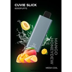 HQD CUVIE SLICK 6000 pahvi V68JF34 libe mango mesikaste - HQD Vape Best Flavor