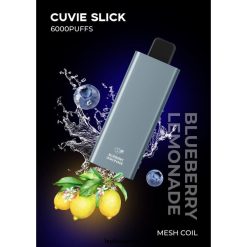 HQD CUVIE SLICK 6000 pahvi V68JF38 libe mustikalimonaad - HQD Eesti