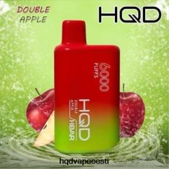 HQD HBAR 6000 pahvi V68JF49 kahekordne õun - HQD Vape Disposable