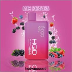 HQD HBAR 6000 pahvi V68JF50 külmutatud marjade segu - HQD Vapes