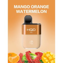 HQD HOT 5000 pahvi V68JF60 mango apelsini arbuus - HQD Vapes