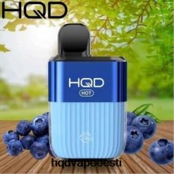 HQD HOT 5000 pahvi V68JF66 mustikas - HQD Vape Tallinn