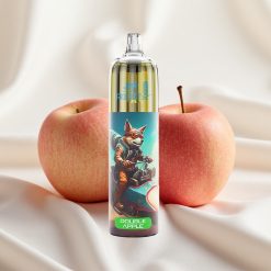 Kahe õuna maitse JNR Rocket-X 12400 Puffs Ühekordne Vape Reguleeritav õhuvool 850mAh aku maht