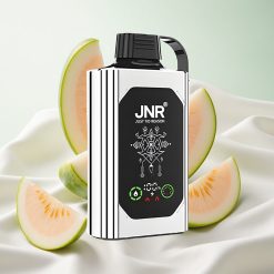 Kahekordne Melonipiparmint JNR Shisha Hookah Box 20500 Puffs Ühekordne Vape Dual Mesh Coil & Dual Core