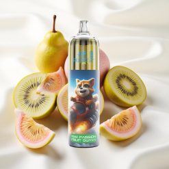 Kiivi-Marakuuja-Guava JNR Rocket-X 12400 Puffs RGB-tuledega