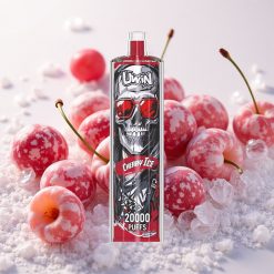 Kirsijää Uwin Shisha Kristall 20000 Puhangut Mesh mähis