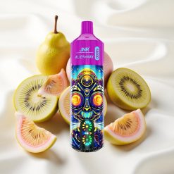 Kivi-Passionmari-Guava JNR Alien Max 18000 Puffs Targa LED-ekraaniga & Topeltvõrgumähisega