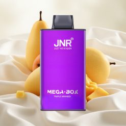 Kolmik-Mangopuu JNR Mega Box 25000 Pihu Ühekordne Vape Kolmekordne Mango
