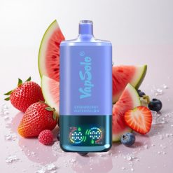 Maasika-Arbuusi-Ja Mõõkmarja Jää VapSolo Triple 3-suudmeline 30000 Sõõmu 40ml