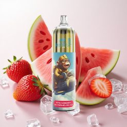 Maasika-Arbuusi Jäätis JNR Rocket-X 12400 Puffs Ühekordne Vape RGB-tuled