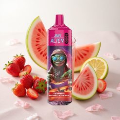 Maasika-Arbuusi-Limonäädi JNR Alien 10000 Puffs 20ml Kiirelaadimine