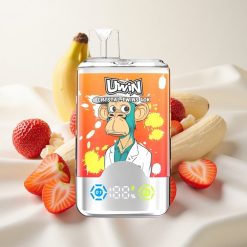 Maasika-Banaan Armastus 66 UWIN Kristallkaksikud 40000 Puhangut Taastlaaditav 850mAh