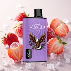 Maasika-Jää JNR EAGLE Smart 23000 Puffs Ühekordne Vape 1.0ohm Mesh Coil