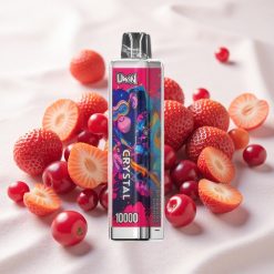 Maasika-Jõhvikas-Kirsik UWIN Crystal 10000 Puffs 18ml-Tüüp-C kiirlaadimine