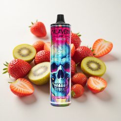 Maasika-Kiivi JNR Calavera 11000 Puffs Ühekordne Vape 850 mAh Akuga