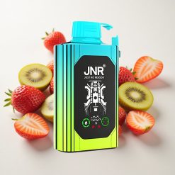 Maasika-Kiivi JNR Shisha Hookah Box 20500 Puffs Ühekordne Vape 25ml Dual Mesh Coil