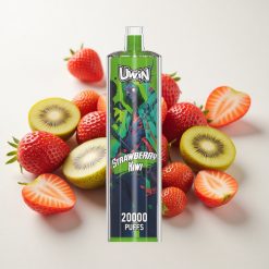 Maasika-Kiivi Uwin Shisha Kristal 20000 Puhangut 22ml