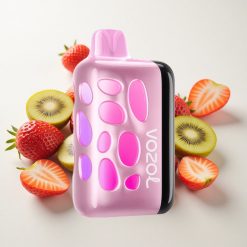 Maasika-Kiivi VOZOL RAVE 40000 Ühekordne Aurusti 270-kraadine Särav Disain