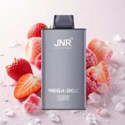 Maasika-Vaarik-Kirsijää JNR Mega Box 25000 Puffs Kaasaskantav Aurusti 30ml Mahutavusega