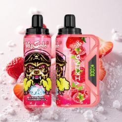 Maasika-Vaarikajää VapSolo VIKING 12000 Püssid Lahtine Vape 22ml