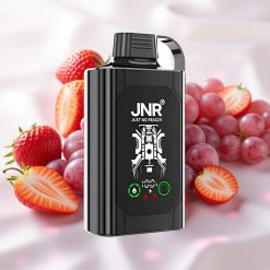 Maasika-Viinamari JNR Shisha Hookah Box 20500 Puffs Ühekordne Vape 25ml Kahetuumsed Südamikud