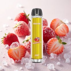 Maasikajää JNR Gold380 6000 Puffs Ühekordne Vape
