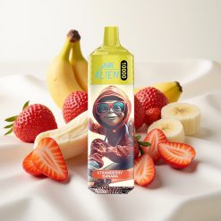 Maasikas-Banaan JNR Alien 10000 Puffs 850mAh Tüüp-C Laadimine