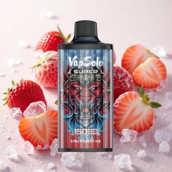 Maasikas-Jää Vapsolo Super 15000 Puffs