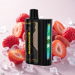 Maasikas Vaarik Kirss Jäätis JNR Radiance 31000 Puffs 28ml E-vedelikuga